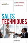 Sales Techniques (Briefcase Books) By William Brooks Cover Image