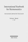 International Yearbook for Hermeneutics / Internationales Jahrbuch Fur Hermeneutik: Volumes 1-10/Bande 1-10 -ALS Paket- Cover Image