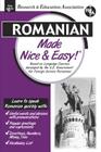 Romanian Made Nice & Easy (Language Learning) By The Editors of Rea Cover Image