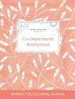 Adult Coloring Journal: Co-Dependents Anonymous (Butterfly Illustrations, Peach Poppies) By Courtney Wegner Cover Image