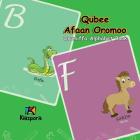 Qubee Afaan Oromoo - Afaan Oromo Alphabet: Afaan Oromo Children's Book Cover Image