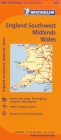 Michelin Map Great Britain: England Southwest, Midlands, Wales (Michelin Maps #503) Cover Image