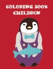 Coloring Book Children: Christmas Coloring Book for Children, Preschool, Kindergarten age 3-5 Cover Image
