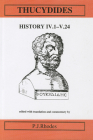 Thucydides: History Books IV.1-V.24 (Aris & Phillips Classical Texts) Cover Image