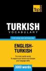 Turkish Vocabulary for English Speakers - 3000 words By Andrey Taranov Cover Image