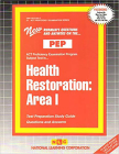 HEALTH RESTORATION: AREA I: Passbooks Study Guide (Excelsior/Regents College Examination) Cover Image