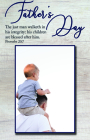 His Children Are Blessed Bulletin (Pkg 100) Father's Day By Broadman Church Supplies Staff (Contribution by) Cover Image