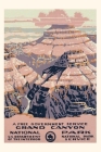 Vintage Journal Grand Canyon National Park Travel Poster By Found Image Press (Producer) Cover Image