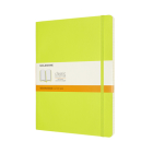 Moleskine Classic Notebook, Extra Large, Ruled, Lemon Green, Soft Cover (7.5 X 9.75) By Moleskine Cover Image