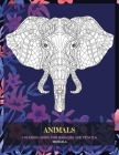 Mandala Coloring Book for Markers and Pencils - Animals By Angelina Grant Cover Image