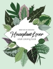 Houseplant Coloring Book: 50 Unique Coloring Pages By Beehive 95 Designs Cover Image