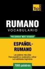 Vocabulario español-rumano - 7000 palabras más usadas Cover Image