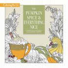 Pumpkin Spice and Everything Nice Coloring Book (Coloring Faith) By Thomas Nelson Cover Image