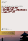 Historical Japanese Linguistics (Frellesvig) Hjll 1 Cover Image