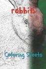 Rabbit Coloring Sheets: 30 Rabbit Drawings, Coloring Sheets Adults Relaxation, Coloring Book for Kids, for Girls, Volume 15 By Julian Smith Cover Image