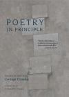 Poetry In Principle: Essays in Poetics By George Quasha, Edward S. Casey (Foreword by) Cover Image