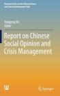 Report on Chinese Social Opinion and Crisis Management Cover Image