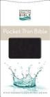 Pocket Thin Bible-Ceb-Zipper Closure Cover Image