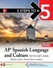 5 Steps to a 5: AP Spanish Language and Culture 2022 Cover Image