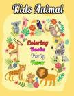 Kids Animal Coloring Books Party Favor: Collection of Fluffy Mammals. Koala Bears, Skunk, Raccoon, Ring-Tailed Lemur By Carla McGrath Cover Image