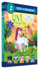 Uni the Unicorn Step into Reading Boxed Set: Uni Brings Spring; Uni's First Sleepover; Uni Goes to School; Uni Bakes a Cake; Uni and the Perfect Present By Amy Krouse Rosenthal, Brigette Barrager (Illustrator) Cover Image