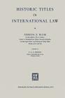 Historic Titles in International Law Cover Image