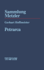 Petrarca (Sammlung Metzler) Cover Image