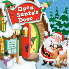 Open Santa's Door: A Christmas Lift-the-Flap Book By Christopher Santoro Cover Image