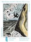 Angela Harding: Cornish Path (Foiled Quarto Journal) (Flame Tree Quarto Notebook) Cover Image