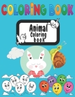 Animals Coloring Book: Kawaii Coloring Book for Boys and Girls, 8.5x11, 100 pages beautiful coloring drawing Funny By Coloring Publishig Cover Image
