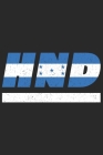 Hnd: Honduras Tagesplaner mit 120 Seiten in weiß. Organizer auch als Terminkalender, Kalender oder Planer mit der hondurisc By Mes Kar Cover Image