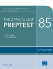 The Official LSAT Preptest 85: (Sept. 2018 Lsat) By Law School Admission Council Cover Image
