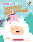 Sparkly New Friends: An Acorn Book (Unicorn and Yeti #1) By Heather Ayris Burnell, Hazel Quintanilla (Illustrator) Cover Image