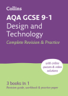 AQA GCSE 9-1 Design & Technology Complete Revision & Practice: Ideal for home learning, 2023 and 2024 exams Cover Image