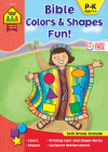 School Zone Bible Colors & Shapes Fun! Workbook Cover Image