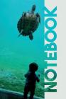 Notebook: Loggerhead Sea Turtle Petite Composition Book for Saltwater Aquarium Fans Cover Image