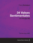 34 Valses Sentimentales - D.779 (Op.50) - For Solo Piano (1825) Cover Image