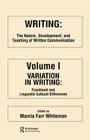 Writing: The Nature, Development, and Teaching of Written Communication Cover Image