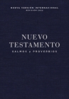 Nvi, Nuevo Testamento de Bolsillo, Con Salmos Y Proverbios, Tapa Rústica, Azul Añil By Vida, Nueva Versión Internacional Cover Image