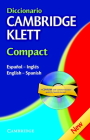 Diccionario Cambridge Klett Compact Español-Inglés/English-Spanish Hardback [With CDROM] (Cambridge Klett Compact Dictionaries)  Cover Image