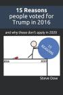 15 Reasons people voted for Trump in 2016: and why these don't apply in 2020 Cover Image