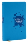 NKJV Study Bible for Kids, Blue Leathersoft: The Premier Study Bible for Kids Cover Image