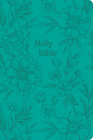 NASB Large Print Thinline Bible, Value Edition, Teal Leathertouch Cover Image
