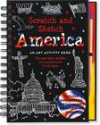 America: An Art Activity Book for Patriotic Artists and Explorers of All Ages [With Wooden Stylus] (Scratch and Sketch) By Inc Peter Pauper Press (Created by) Cover Image