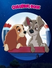 Coloring Book: Lady And The Tramp - Live Action Sticker, Children Coloring Book, 100 Pages to Color By Urban Falk Cover Image