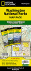 Washington National Parks [Map Pack Bundle] (National Geographic Trails Illustrated Map) By National Geographic Maps Cover Image