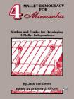 4 Mallet Democracy for Marimba: Studies and Etudes for Developing 4-Mallet Independence Cover Image