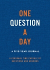 One Question a Day (Neutral): A Five-Year Journal: A Personal Time Capsule of Questions and Answers Cover Image