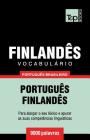 Vocabulário Português Brasileiro-Finlandês - 9000 palavras By Andrey Taranov Cover Image
