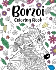 Borzoi Coloring Book Cover Image